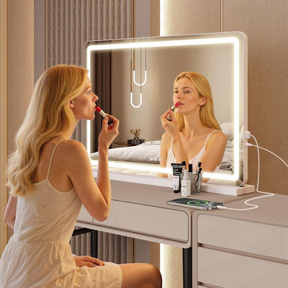 Lumen LED Vanity Mirror with Lights - Touch Control Makeup Mirror