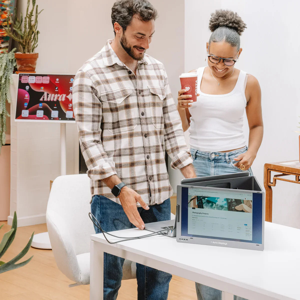 LumenDual | Additional dual monitor for PC