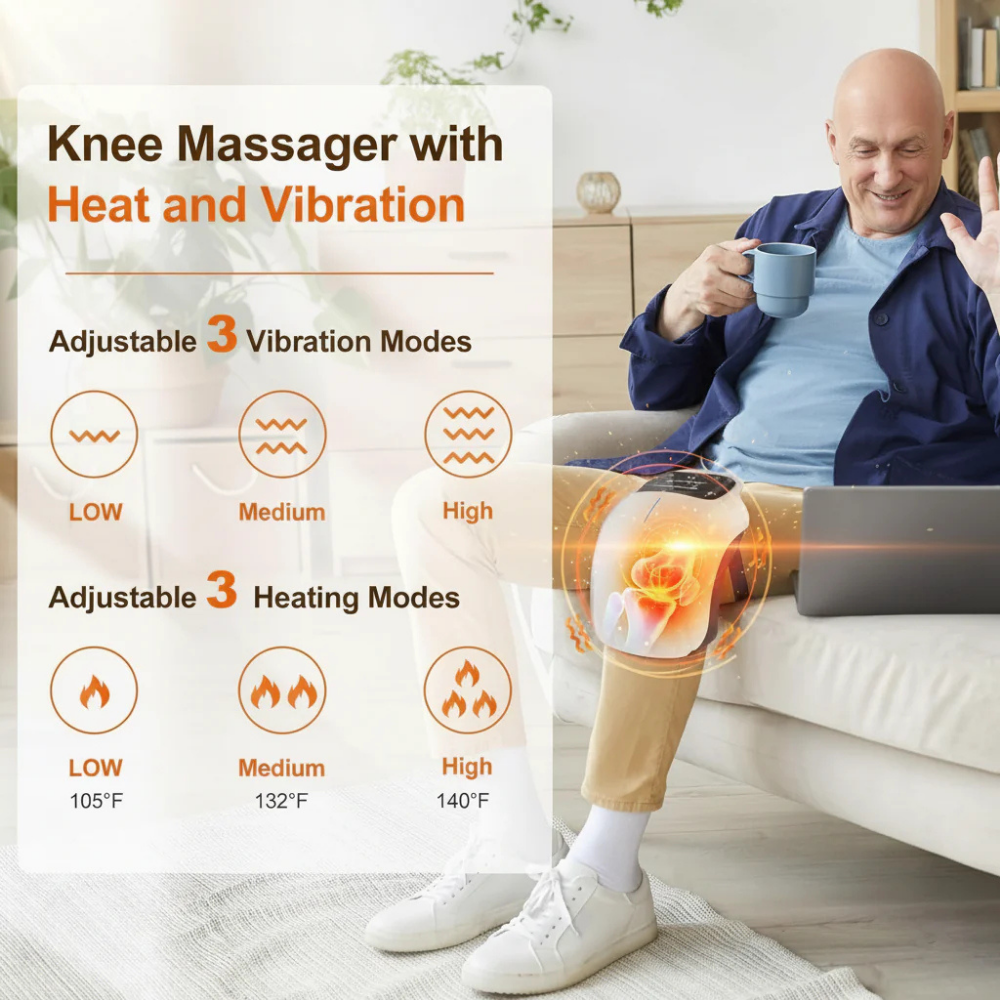 Lumen Portable Knee Pain Relief Massager