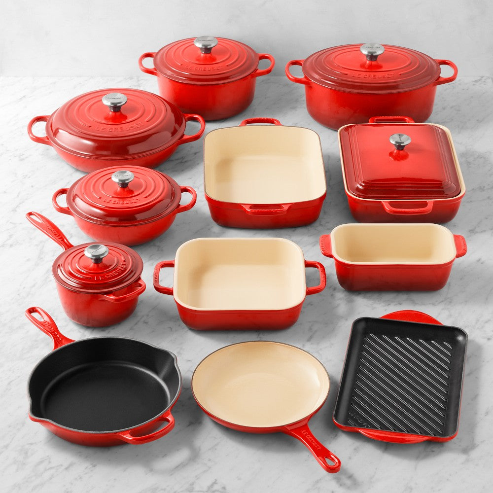 Le Creuset Cookware Complete Set (18 pcs.)