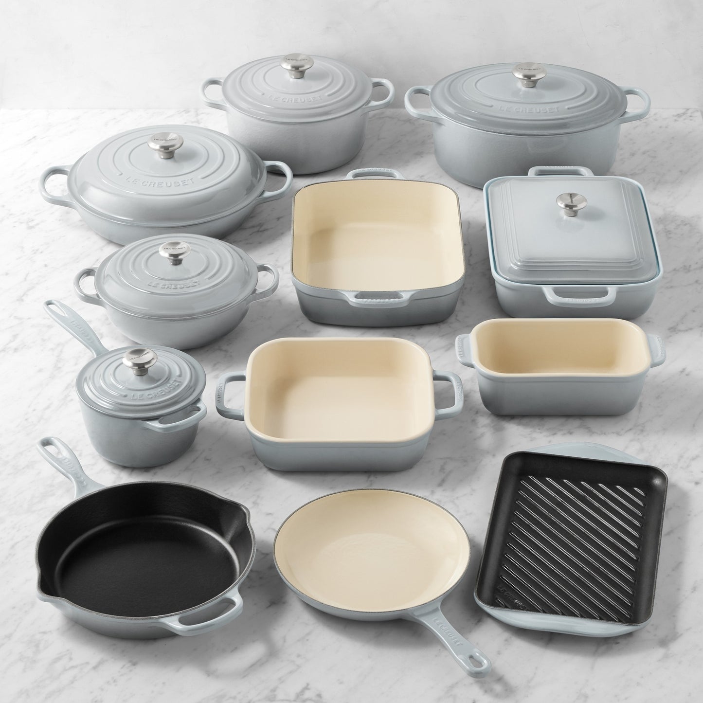 Le Creuset Cookware Complete Set (18 pcs.)
