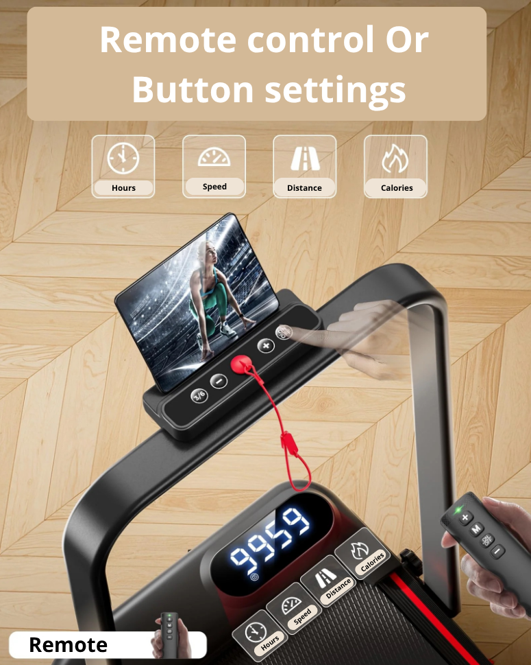 Lumen FOLDABLE TREADMILL & ADJUSTABLE INCLINE